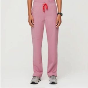 NWT Figs kade cargo scrub pants xxsp chalk pink
